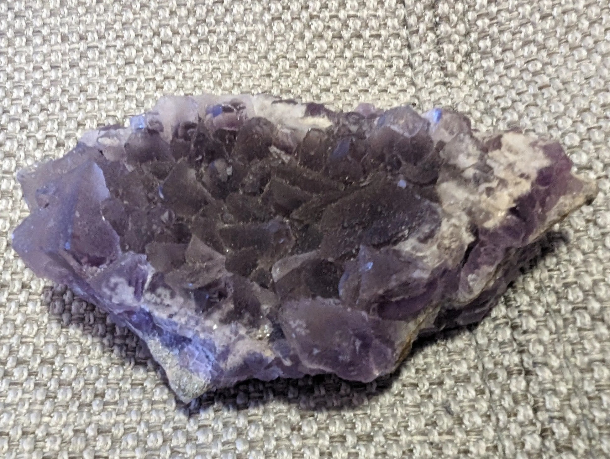 Purple/green Fluorite cluster 243g Rocks and Things