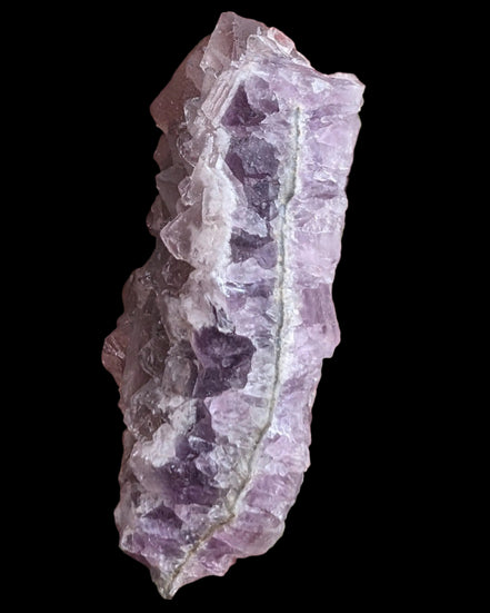 Purple/green Fluorite cluster 243g in sunlight - Rocks and Things Store