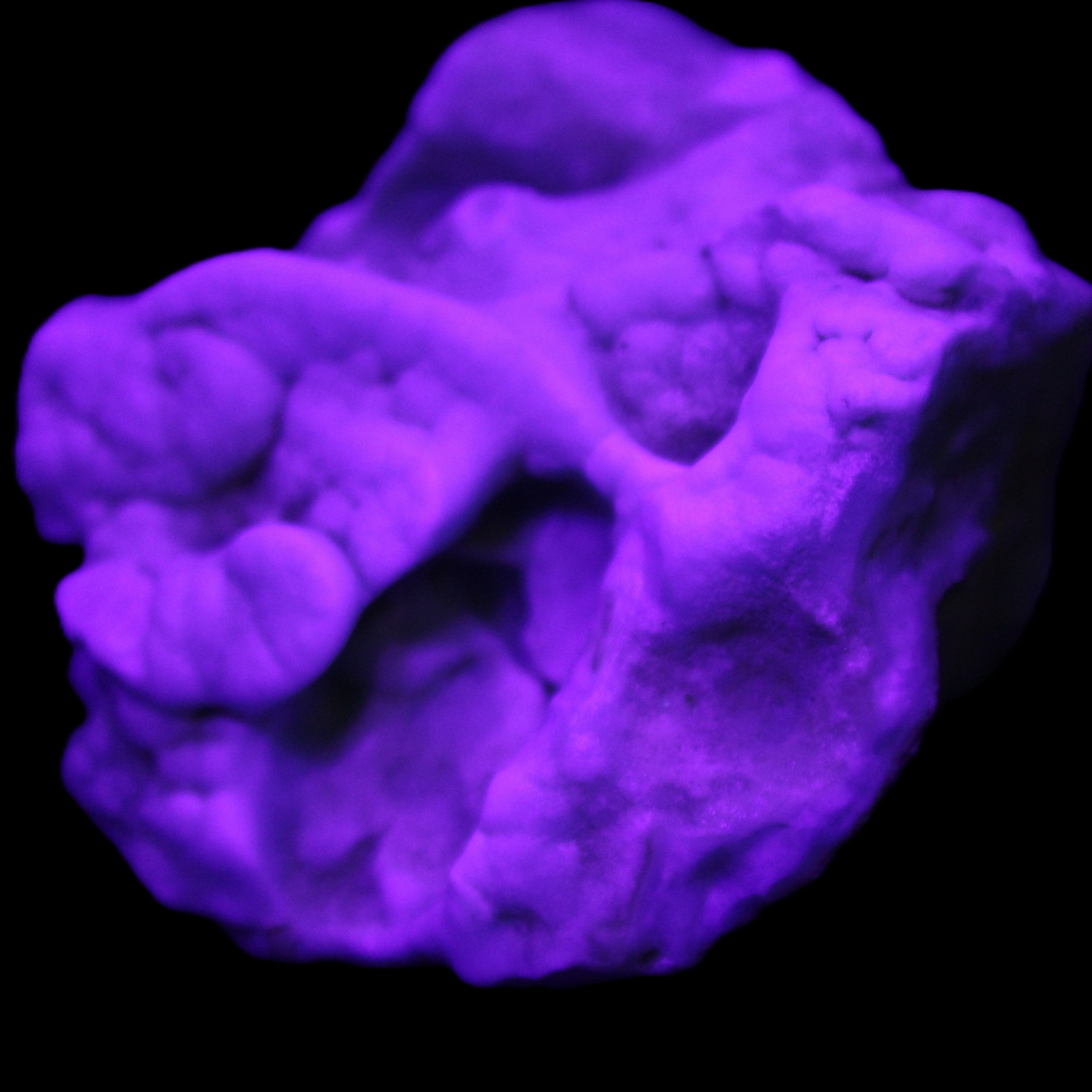 Blue Aragonite specimen 68*40*65mm 156g in sunlight - Rocks and Things Store