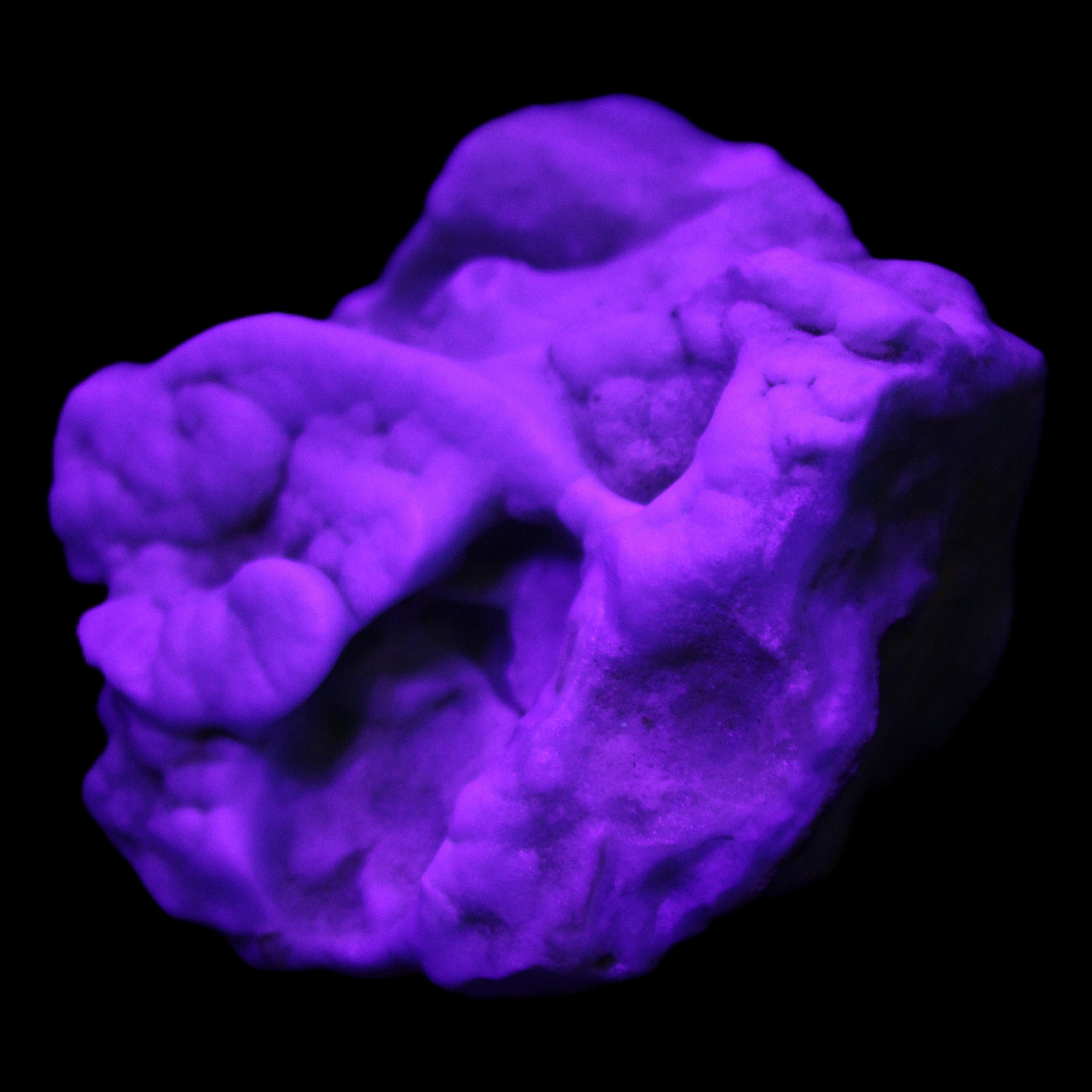 Blue Aragonite specimen 68*40*65mm 156g in sunlight - Rocks and Things Store