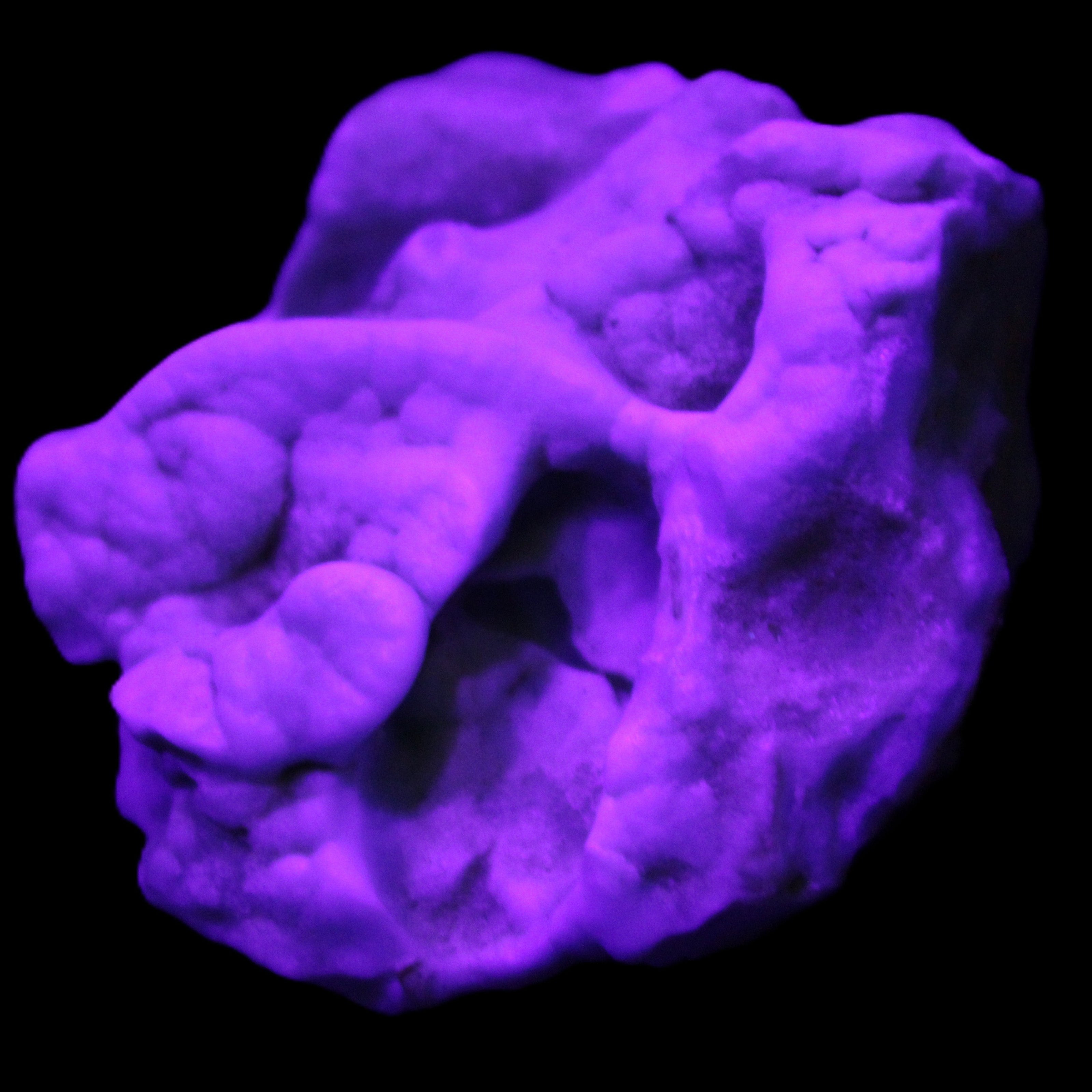 Blue Aragonite specimen 68*40*65mm 156g in sunlight - Rocks and Things Store