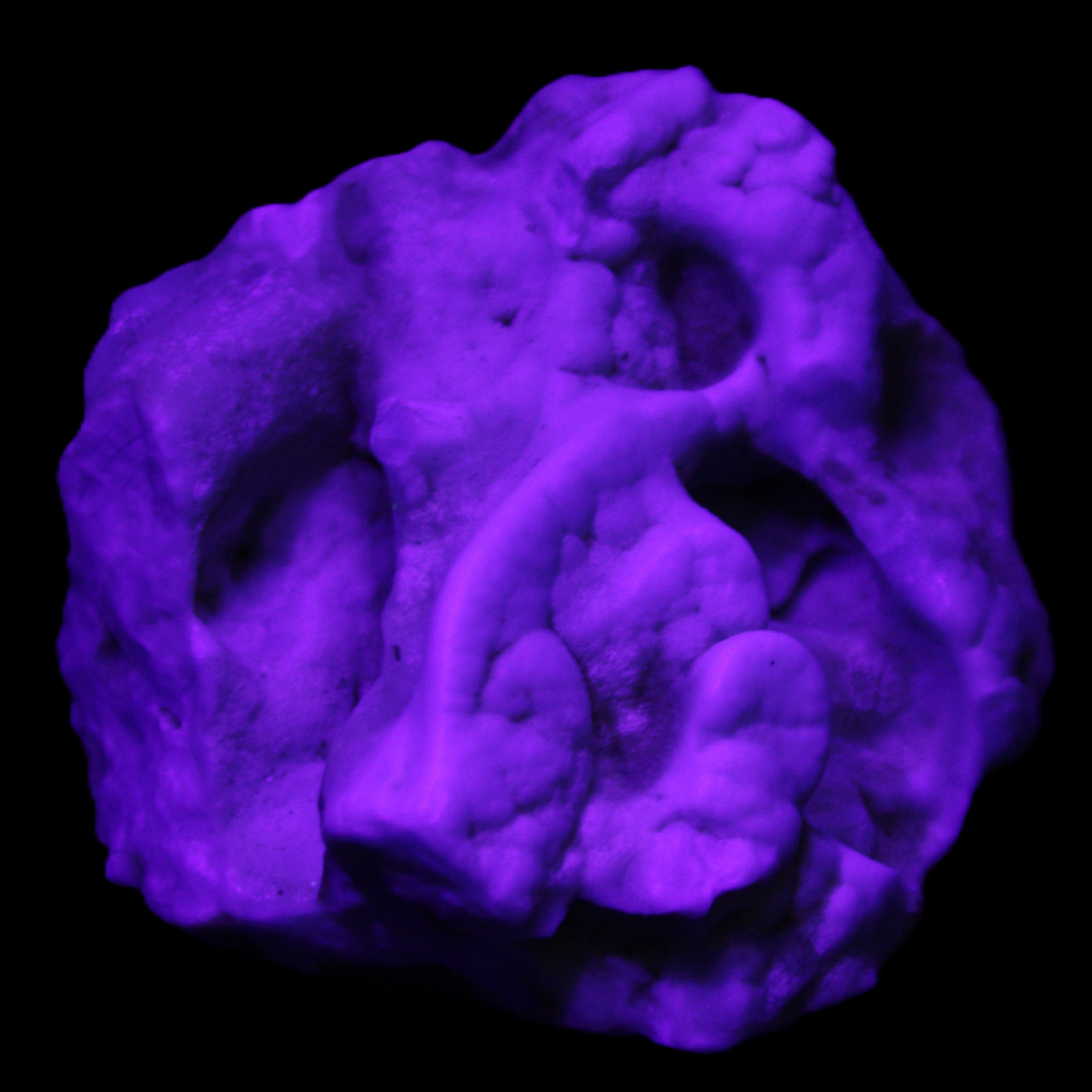 Blue Aragonite specimen 68*40*65mm 156g in sunlight - Rocks and Things Store