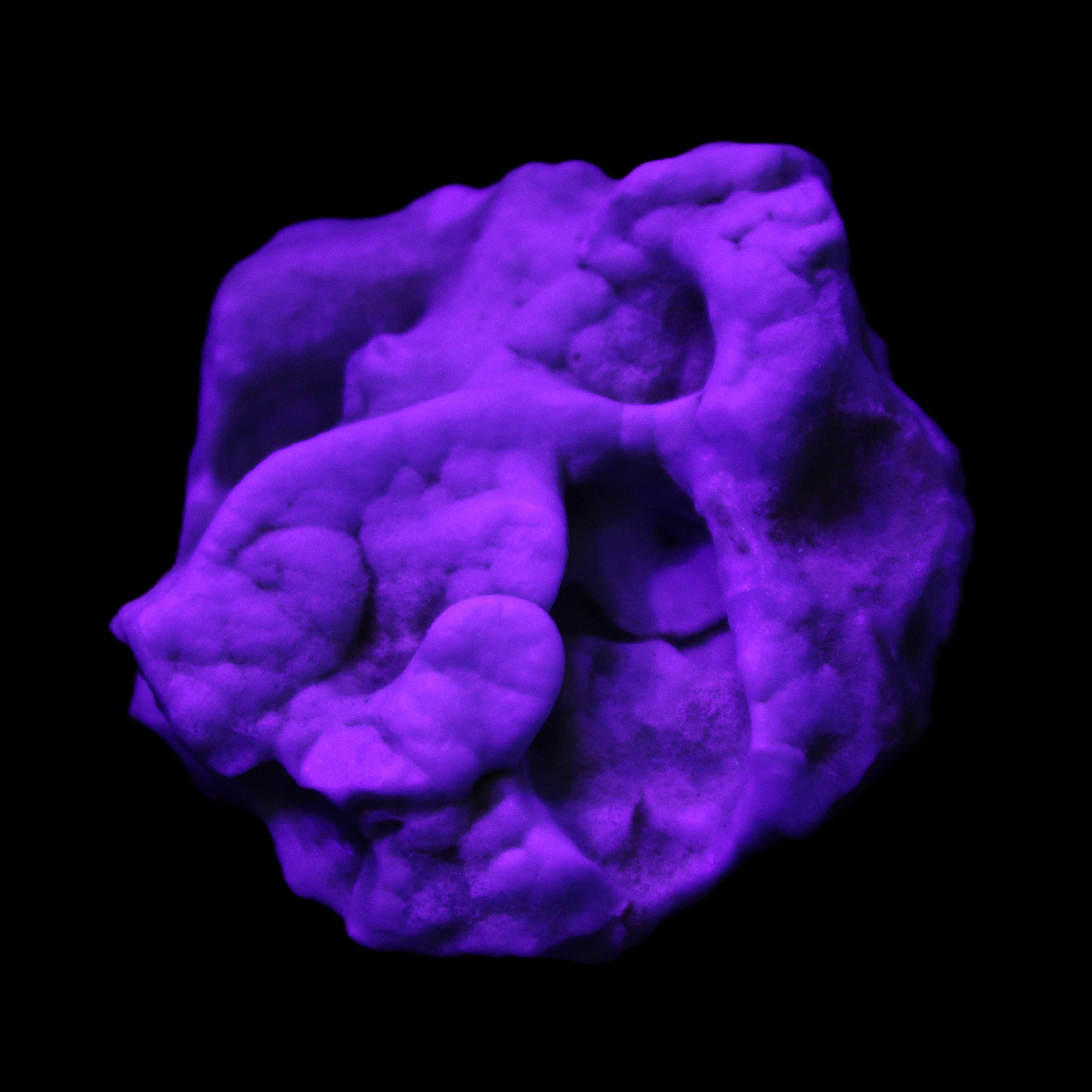 Blue Aragonite specimen 68*40*65mm 156g in sunlight - Rocks and Things Store