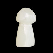 Clear Yellow Calcite mushroom 26-31mm 10-11g in sunlight - Rocks and Things Store