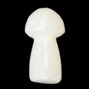 Clear Yellow Calcite mushroom 26-31mm 10-11g in sunlight - Rocks and Things Store