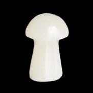 Clear Yellow Calcite mushroom 26-31mm 10-11g in sunlight - Rocks and Things Store