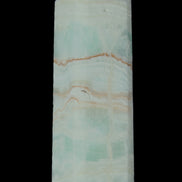 Pistachio Calcite obelisk 131*37*30mm 324g in sunlight - Rocks and Things Store