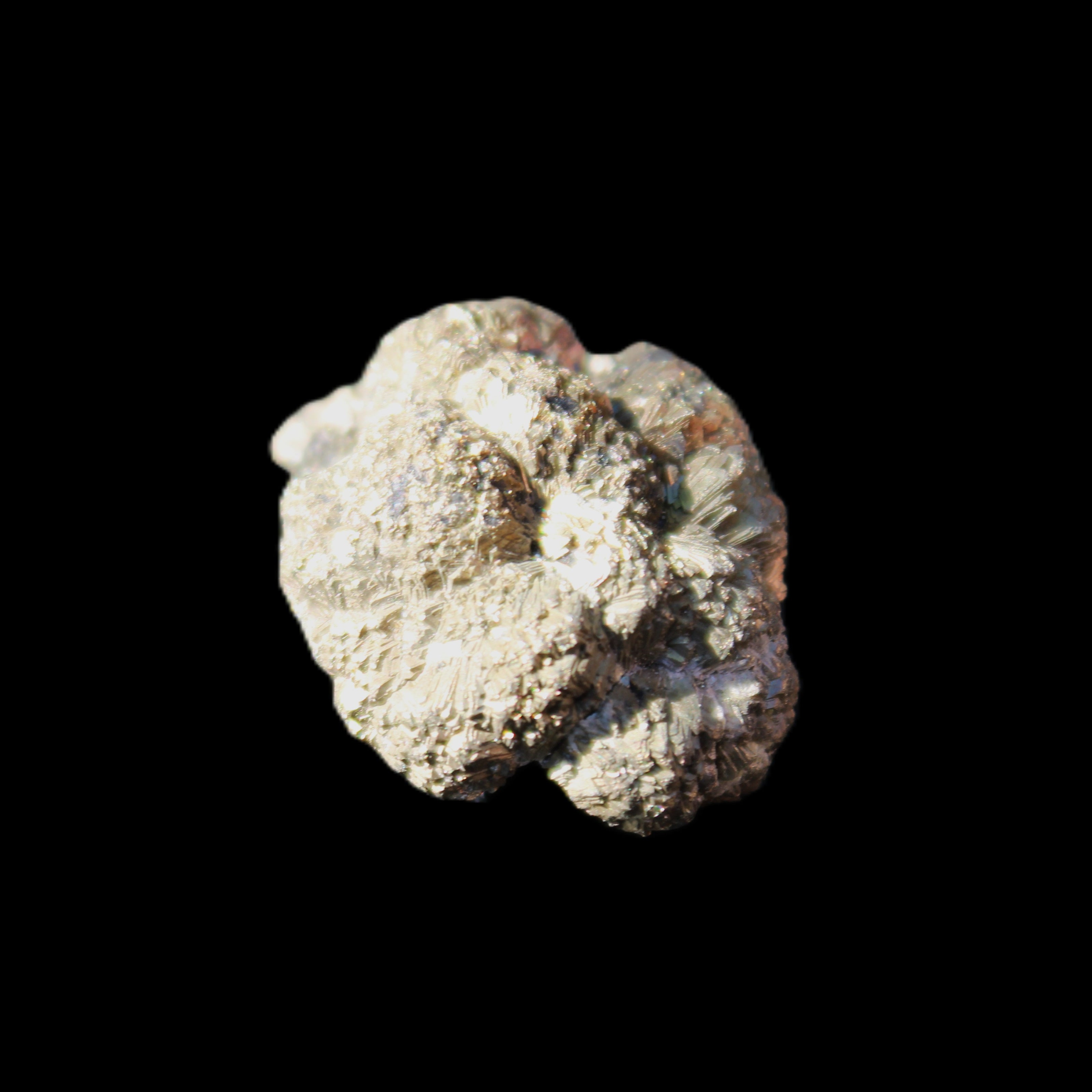 Chalcopyrite cluster from Pakistan 28*22*13mm 17g in sunlight - Rocks and Things Store