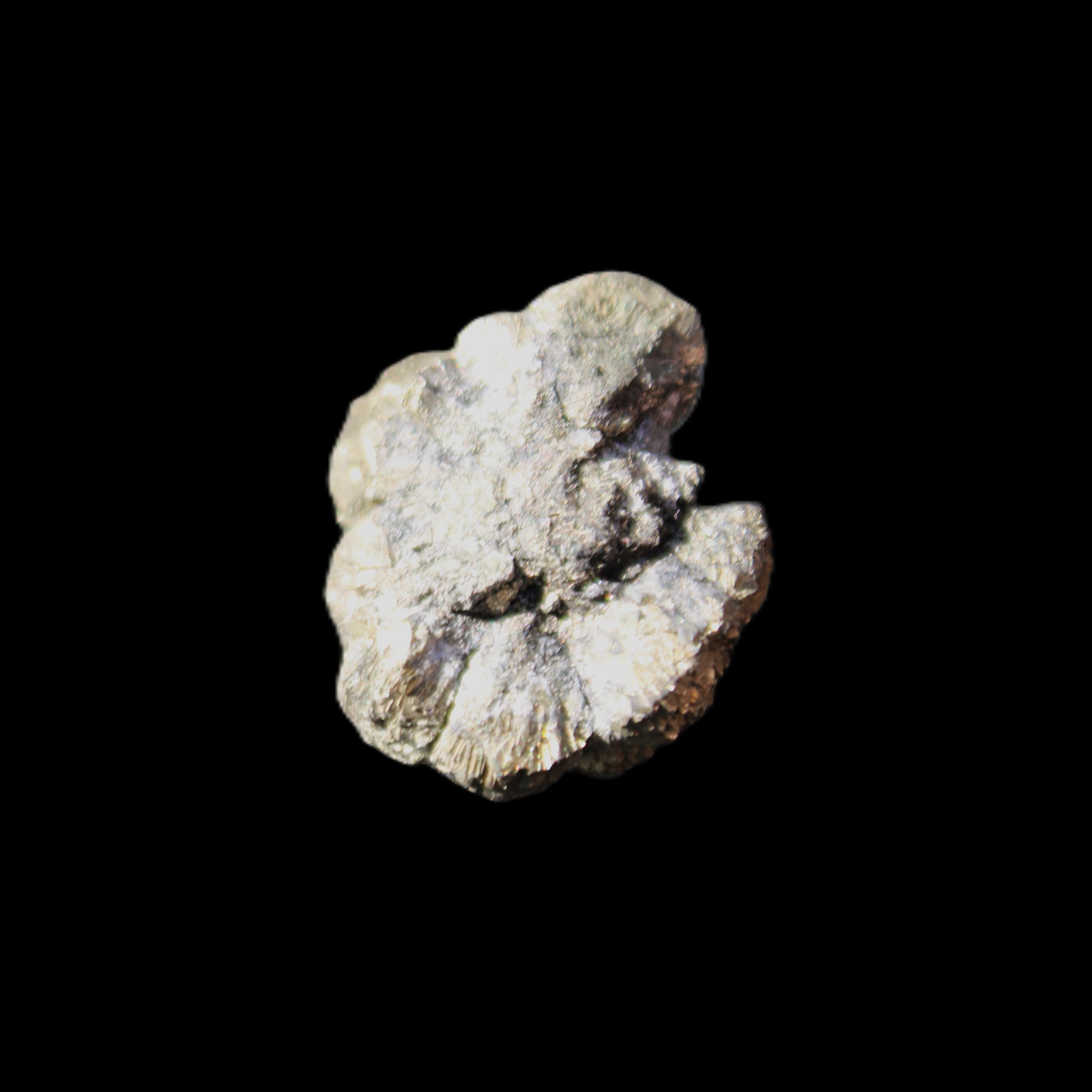 Chalcopyrite cluster from Pakistan 28*22*13mm 17g in sunlight - Rocks and Things Store