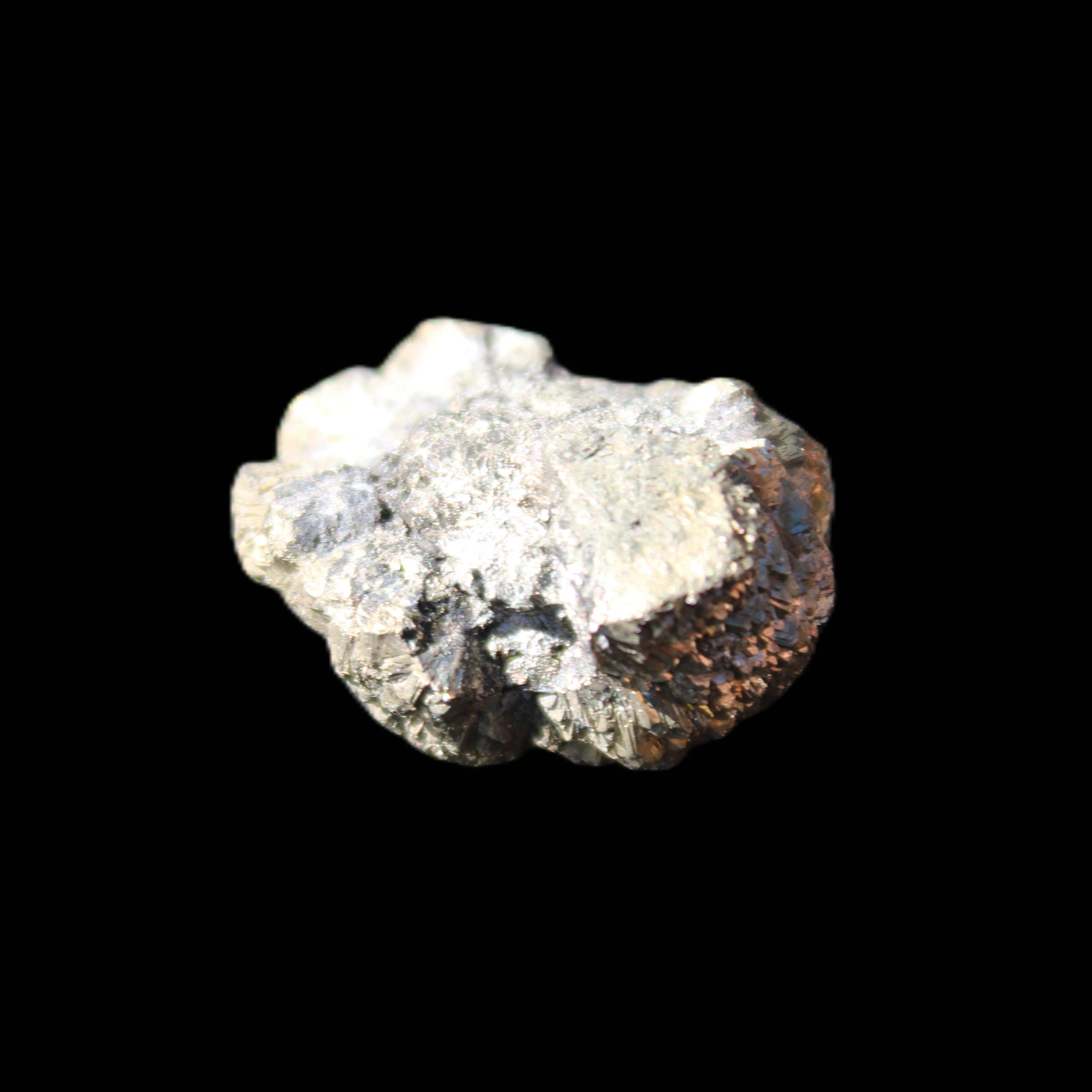 Chalcopyrite cluster from Pakistan 28*22*13mm 17g in sunlight - Rocks and Things Store