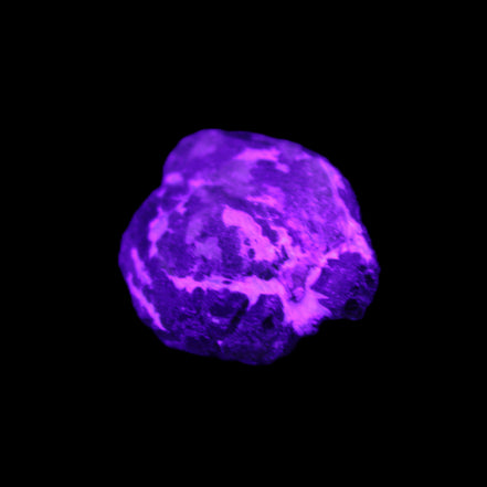 Green Garnet from Pakistan 22*18*11mm crystal 11.6g in UV light - Rocks and Things Store