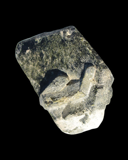 Epidote cluster large from Afghanistan 131.8g in sunshine - Rocks and Things Store
