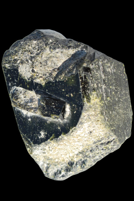 Epidote cluster large from Afghanistan 131.8g in sunshine - Rocks and Things Store