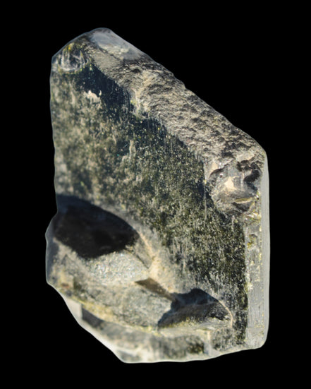 Epidote cluster large from Afghanistan 131.8g in sunshine - Rocks and Things Store