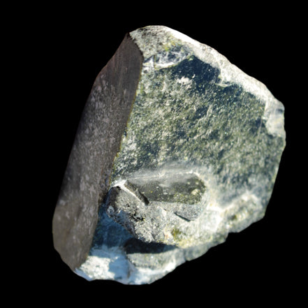 Epidote cluster large from Afghanistan 131.8g in sunshine - Rocks and Things Store
