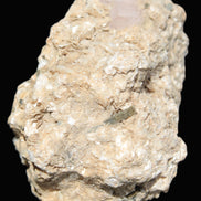 Pink Topaz with Green Tourmaline in Muscovite/Feldspar matrix 99.5g in sunshine - Rocks and Things Store