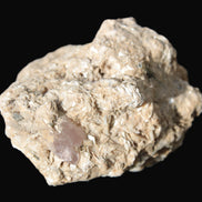 Pink Topaz with Green Tourmaline in Muscovite/Feldspar matrix 99.5g in sunlight  - Rocks and Things Store