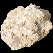 Pink Topaz with Green Tourmaline in Muscovite/Feldspar matrix 99.5g in sunlight  - Rocks and Things Store