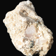 Pink Topaz with Green Tourmaline in Muscovite/Feldspar matrix 99.5g Rocks and Things