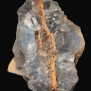 Blue cubic Fluorite double-sided cluster from Pakistan 73mm 164.9g in sunlight - Rocks and Things Store