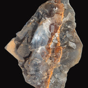 Blue cubic Fluorite double-sided cluster from Pakistan 73mm 164.9g in sunlight - Rocks and Things Store