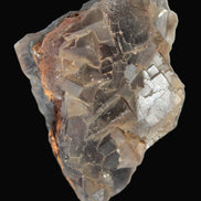 Blue cubic Fluorite double-sided cluster from Pakistan 73mm 164.9g in sunlight - Rocks and Things Store