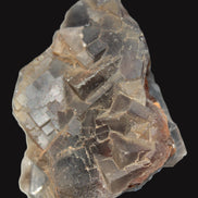 Blue cubic Fluorite double-sided cluster from Pakistan 73mm 164.9g in sunlight - Rocks and Things Store