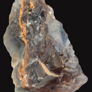 Blue cubic Fluorite double-sided cluster from Pakistan 73mm 164.9g in sunlight - Rocks and Things Store