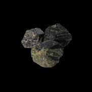 Epidote 3 crystals 58.8ct 11.7g in sunlight - Rocks and Things Store