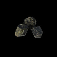 Epidote 3 crystals 58.8ct 11.7g in sunlight - Rocks and Things Store