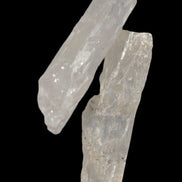 Clear Kunzite 2 crystals from Afghanistan 64.2ct 12.8g in sunshine - Rocks and Things Store