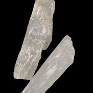 Clear Kunzite 2 crystals from Afghanistan 64.2ct 12.8g in sunshine - Rocks and Things Store