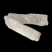 Clear Kunzite 2 crystals from Afghanistan 64.2ct 12.8g in sunshine - Rocks and Things Store