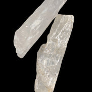 Clear Kunzite 2 crystals from Afghanistan 64.2ct 12.8g in sunshine - Rocks and Things Store