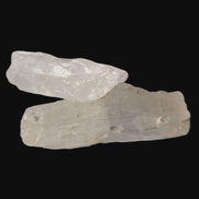 Clear Kunzite 2 crystals from Afghanistan 64.2ct 12.8g in sunshine - Rocks and Things Store