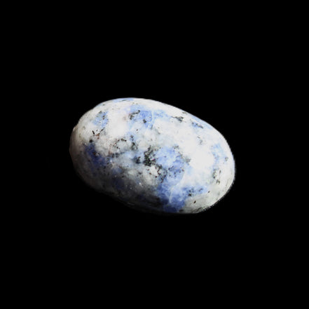 Sodalite polished cabochon 18-21mm  4-4.5g in sunlight - Rocks and Things Store