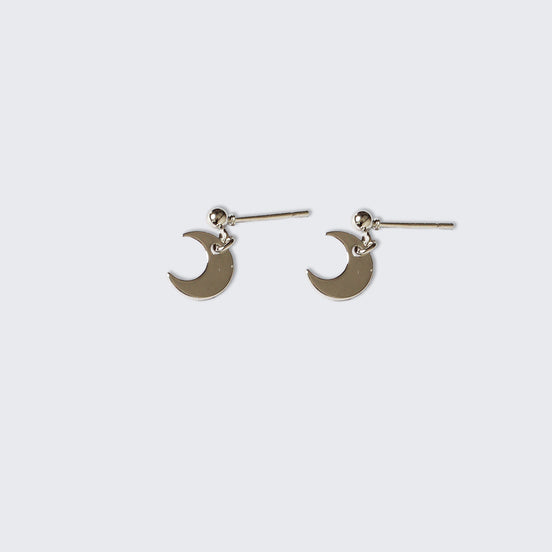 Little Moon earrings in sunlight - Rocks and Things Store