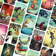 The Light Seer's Tarot: A 78-Card Deck and Guidebook in sunlight - Rocks and Things Store