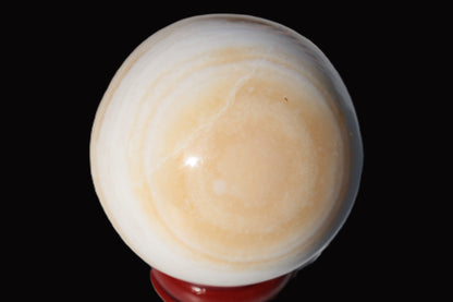 Lemon Calcite sphere 48mm 170g Rocks and Things