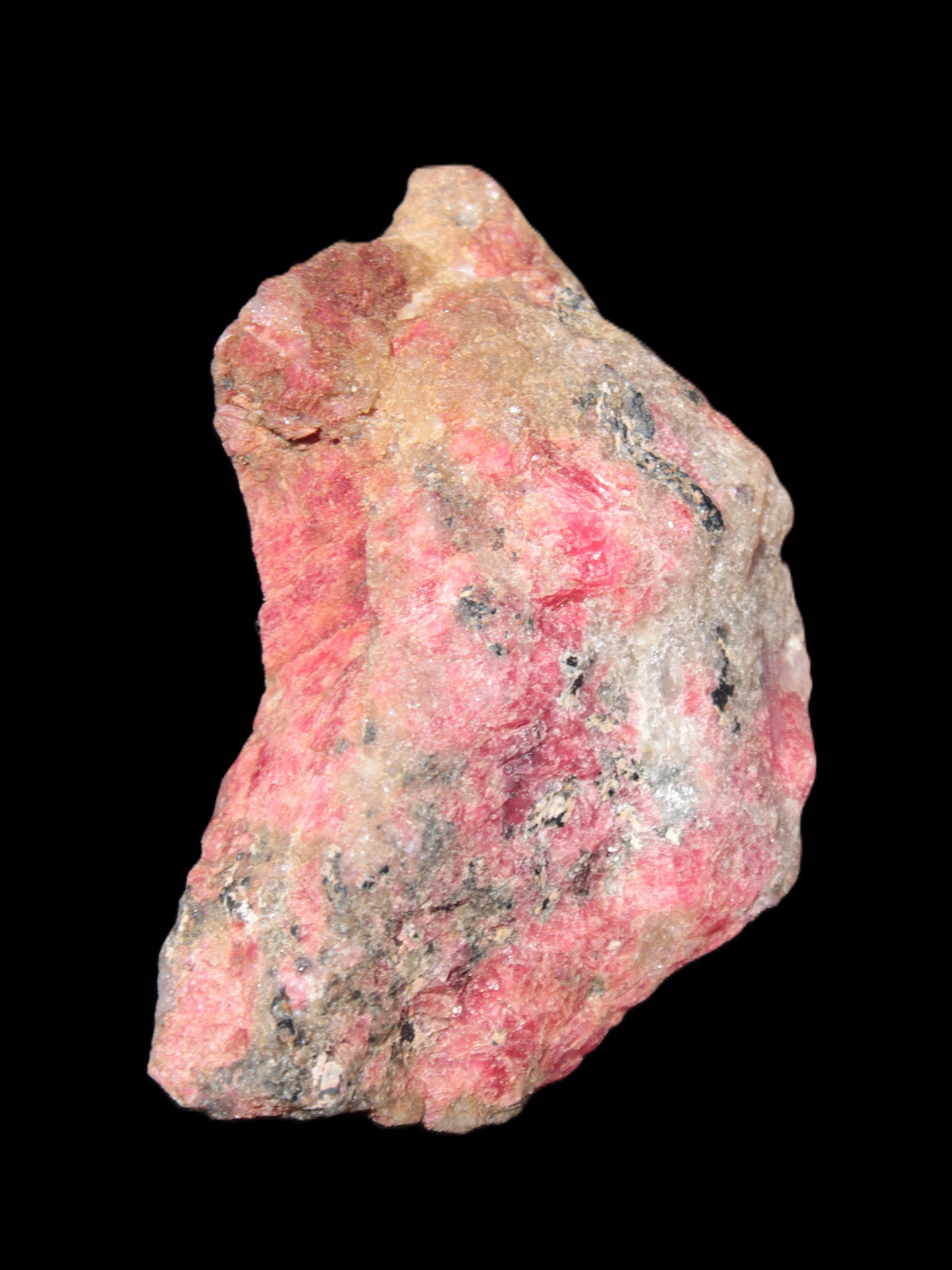 Natural Rhodonite specimen 120*81*50mm 700g Rocks and Things Store