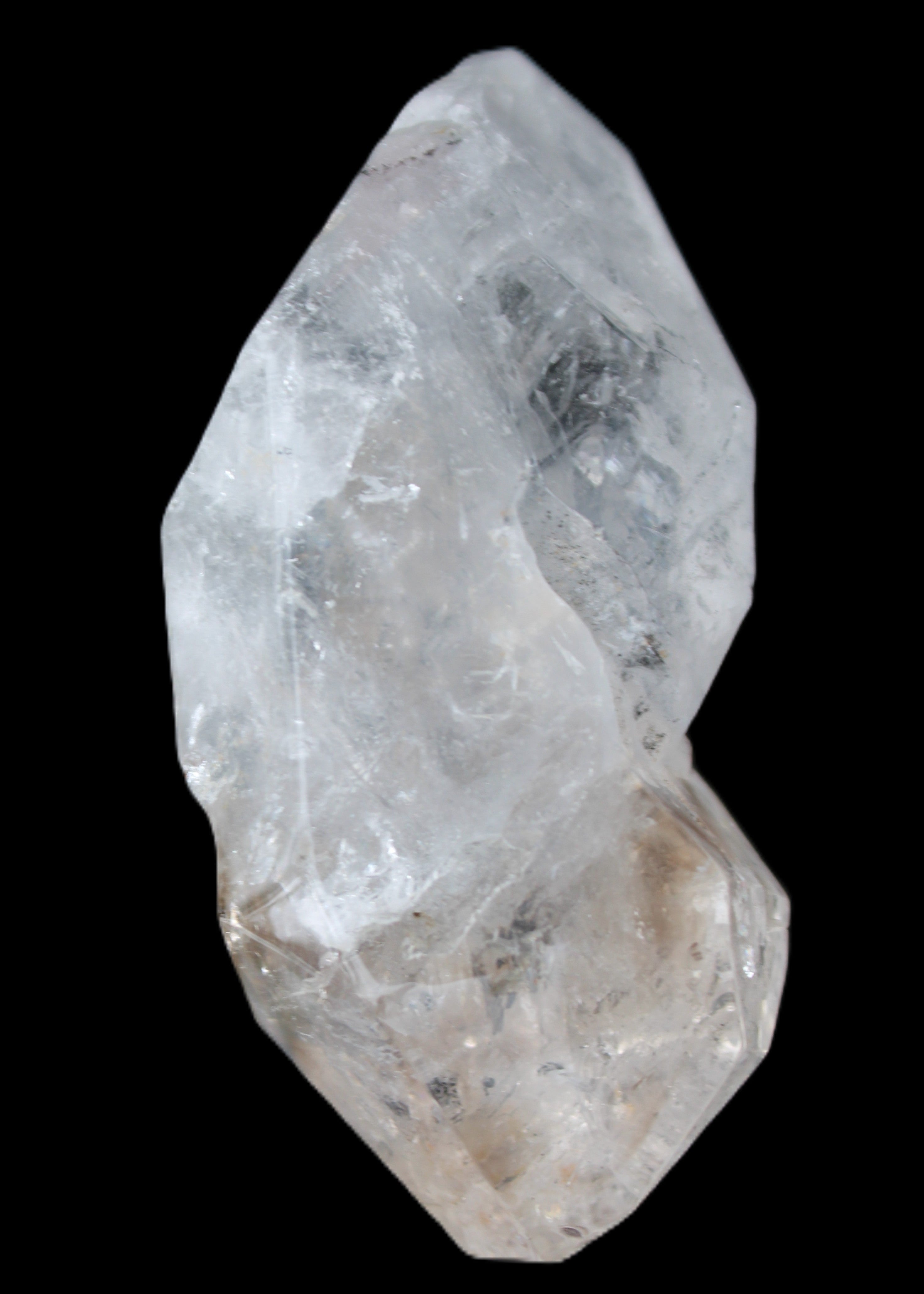 Herkimer Diamond Quartz Enhydro 86*48*39mm 116g in sunlight - Rocks and Things Store